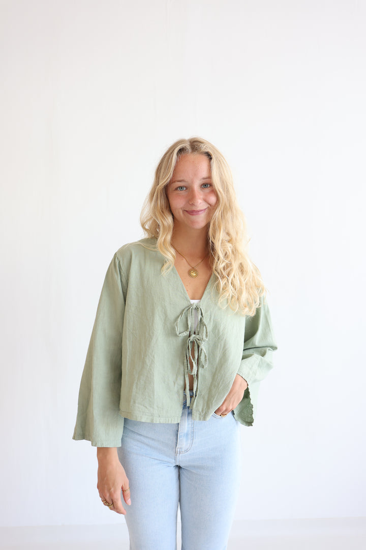 Leinenbluse Liz