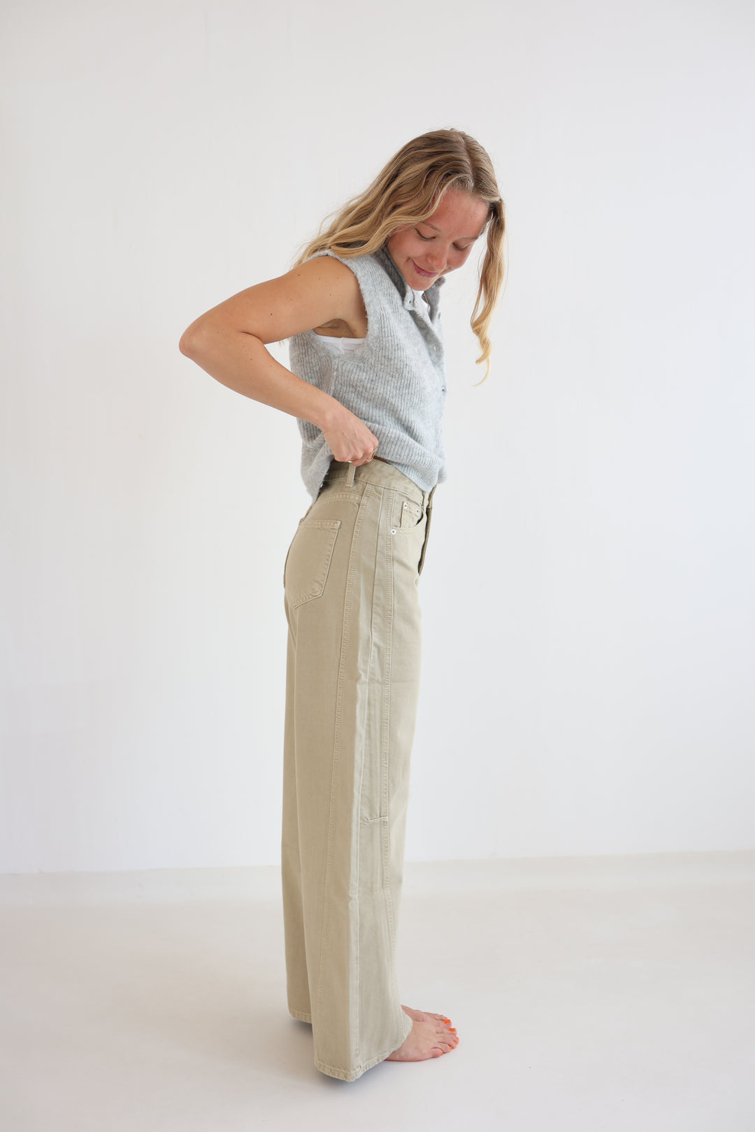 Relaxed Barrel Fit Jeans Juna