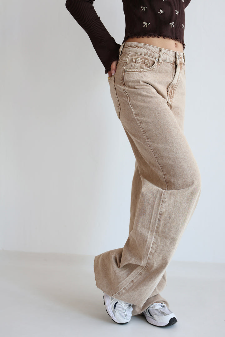 Extra Long Wide Leg Jeans Thessa