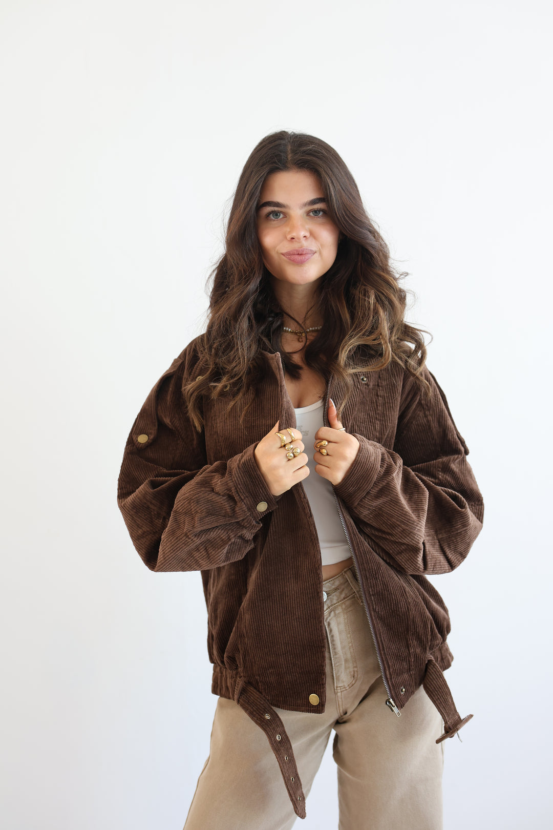 Windswept Cord Jacket