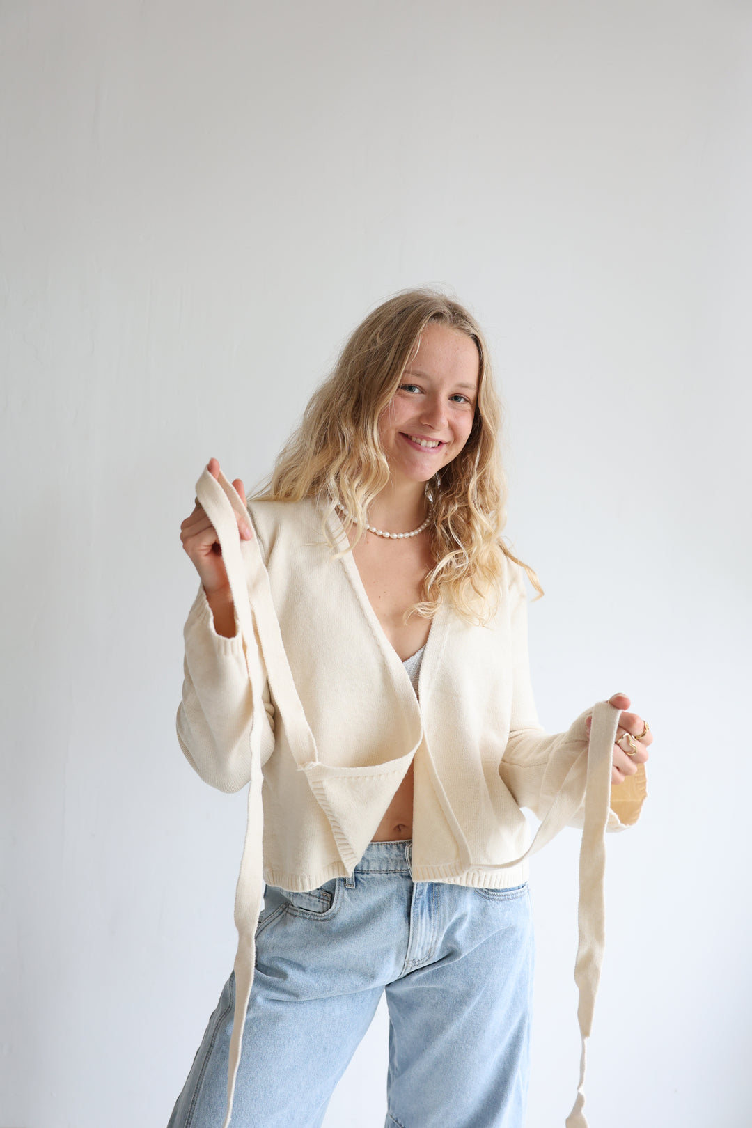 Soft Lounge Wickelcardigan