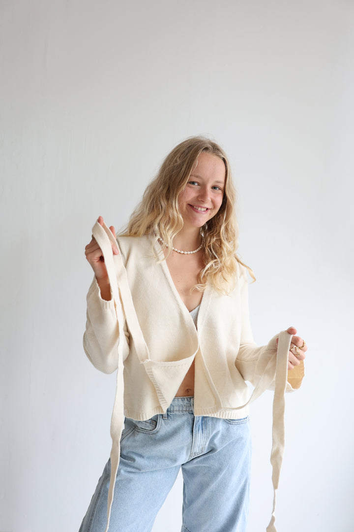 Soft Lounge Wickelcardigan