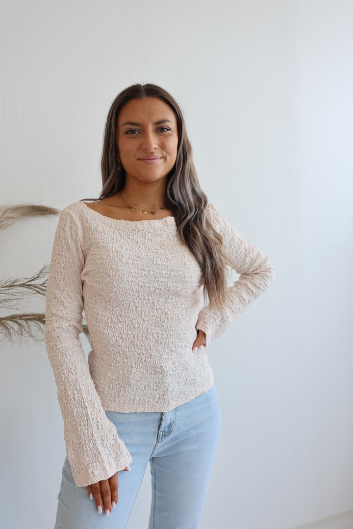 Longsleeve mit Struktur Ina