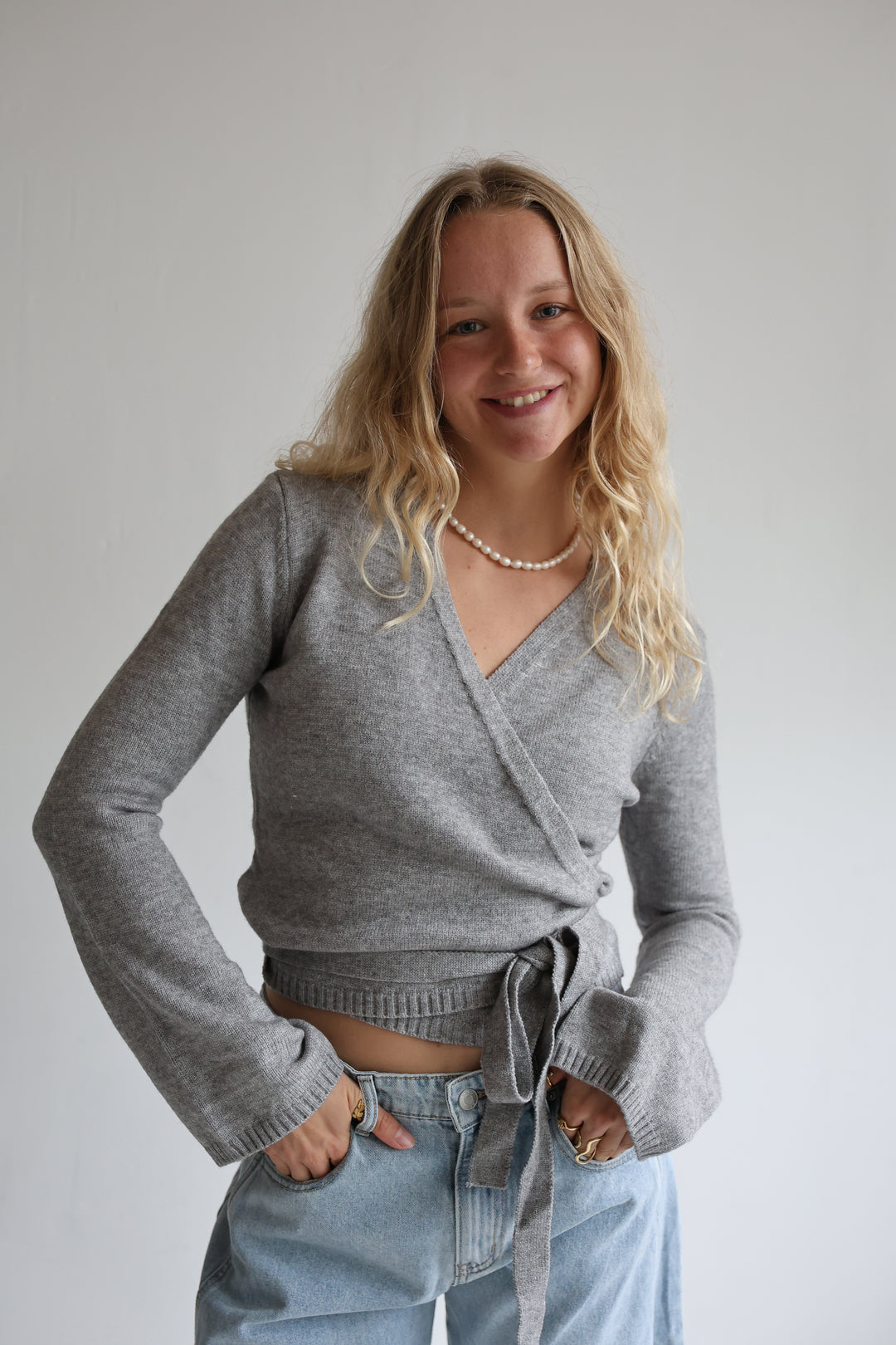 Soft Lounge Wickelcardigan