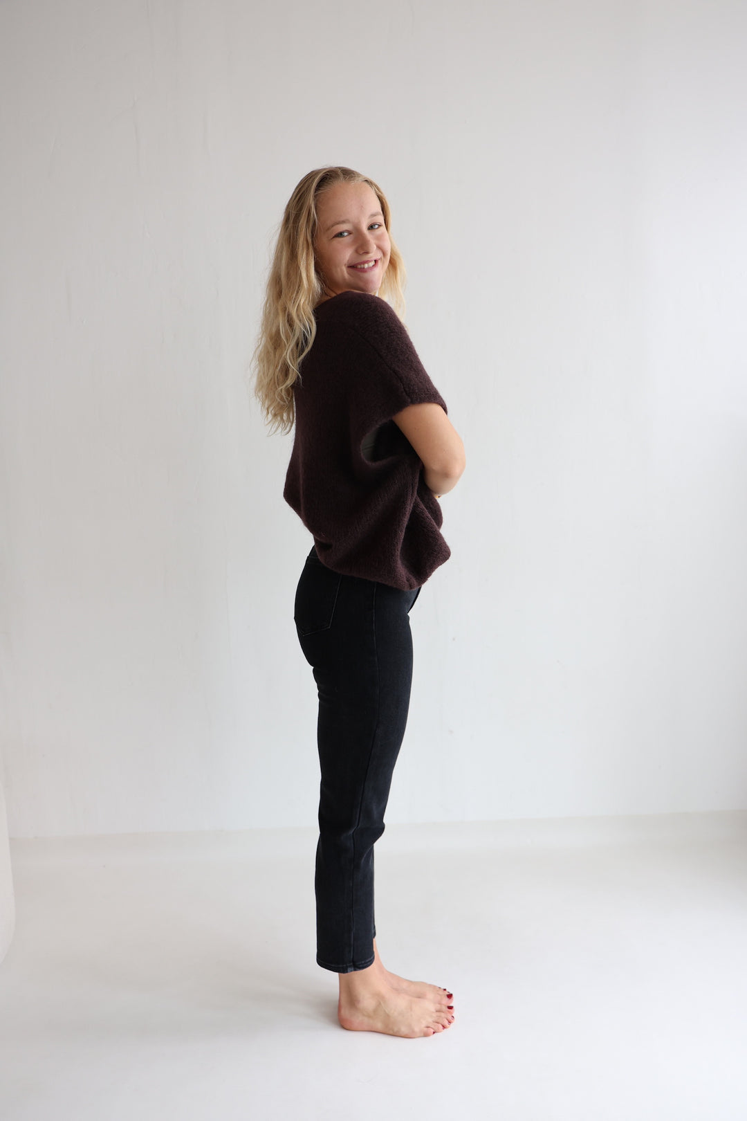 Lockere Pullunder-Weste Gina