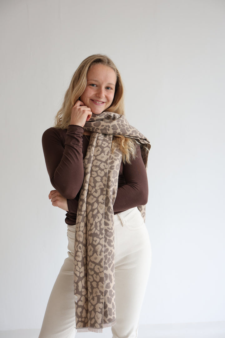 Langer Schal Wild Muse