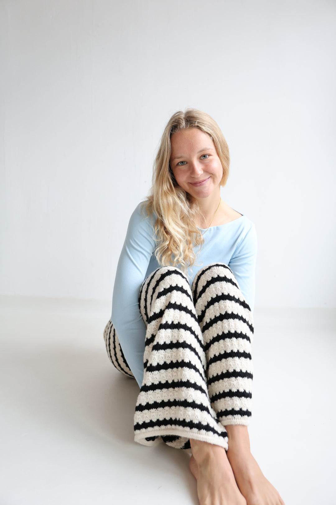 Summer Knit Pants Holly