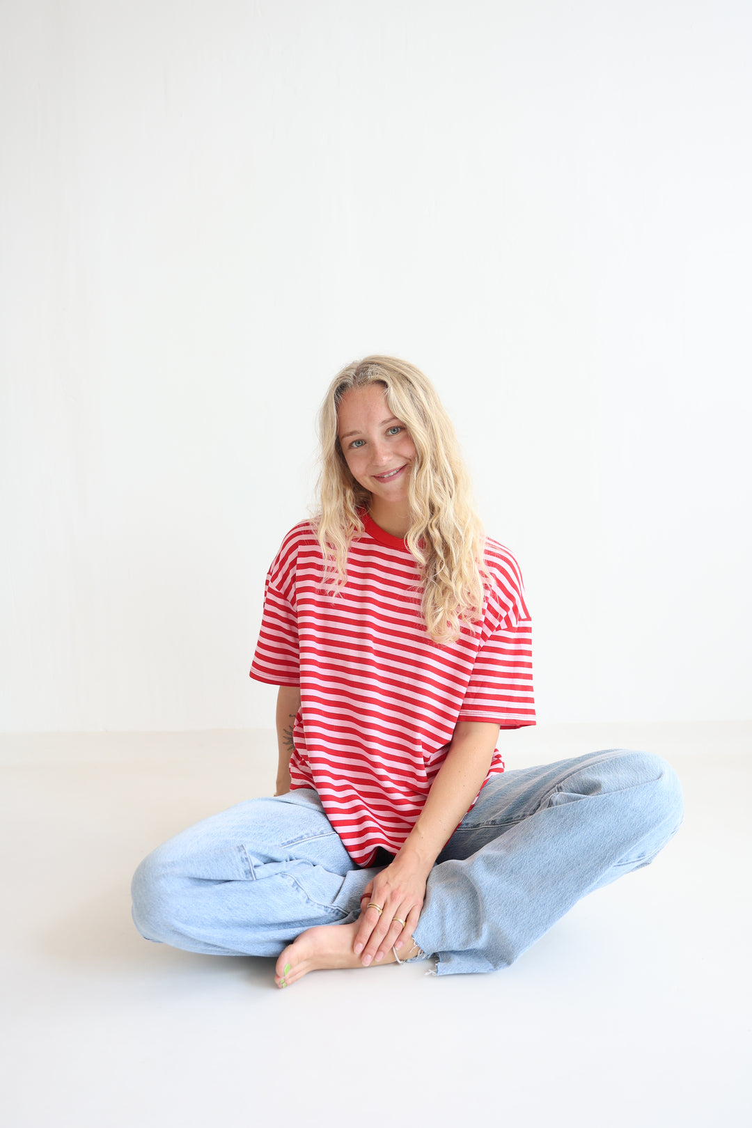 Easy Fit Striped T-Shirt