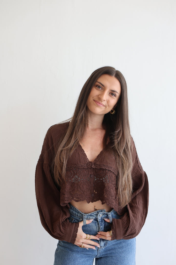 Crochetbluse Palma