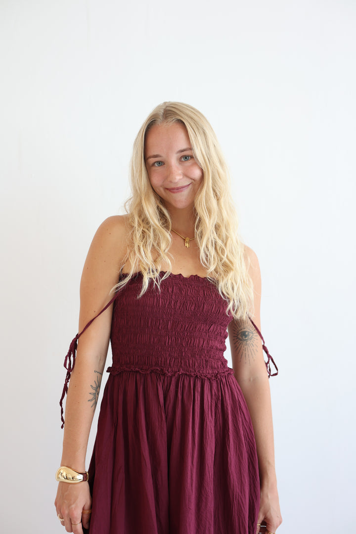 Soft Horizon Cotton Dress
