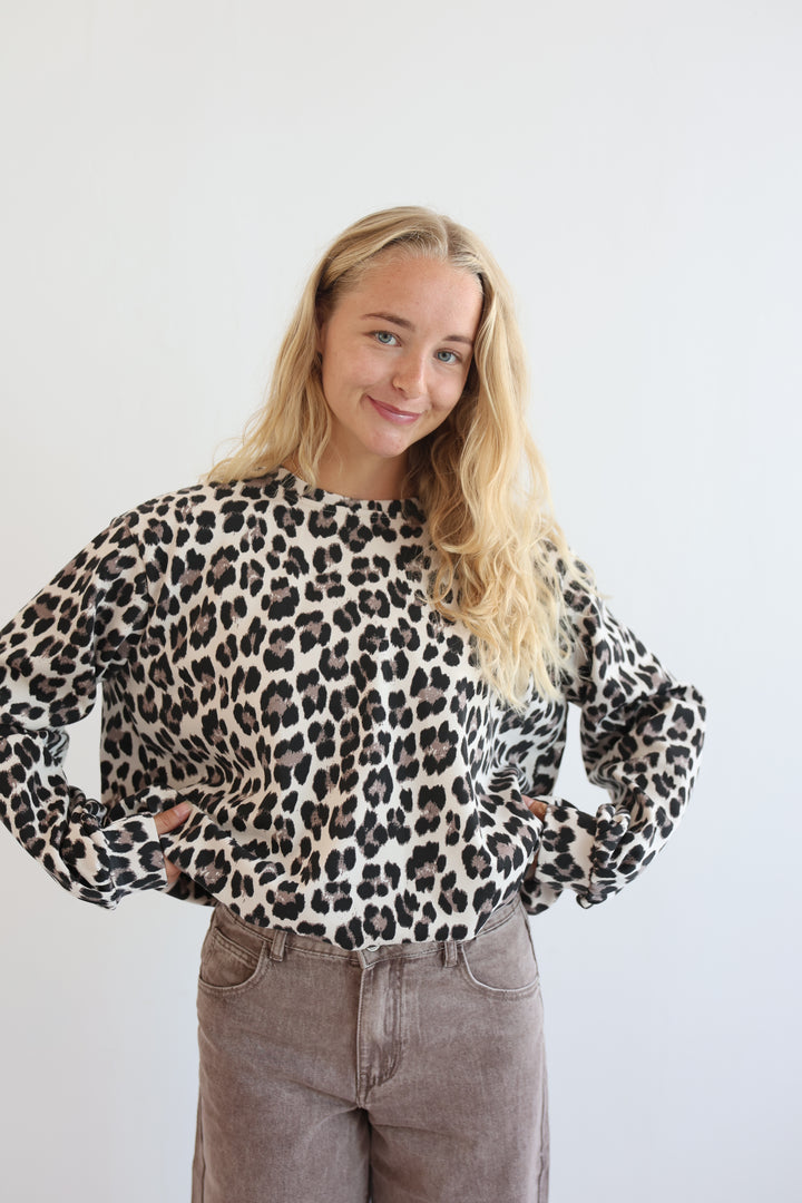 Wildprint Weekend Sweater
