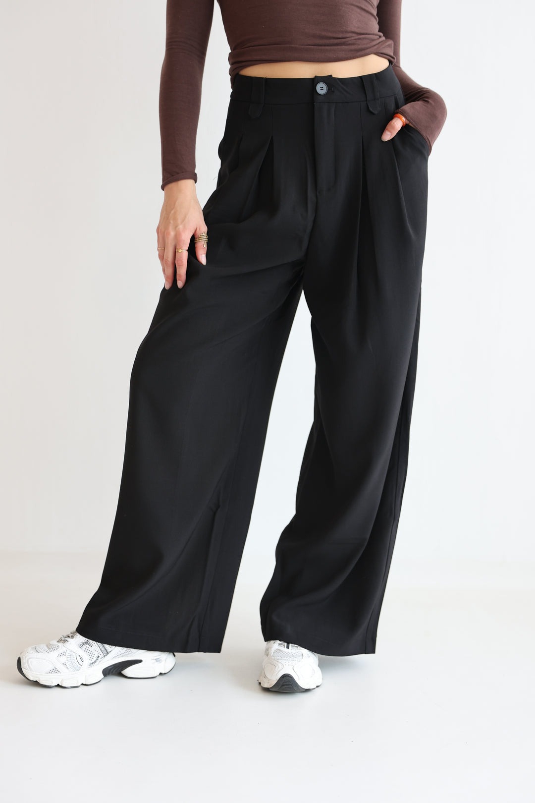 Bundfaltenhose Serena