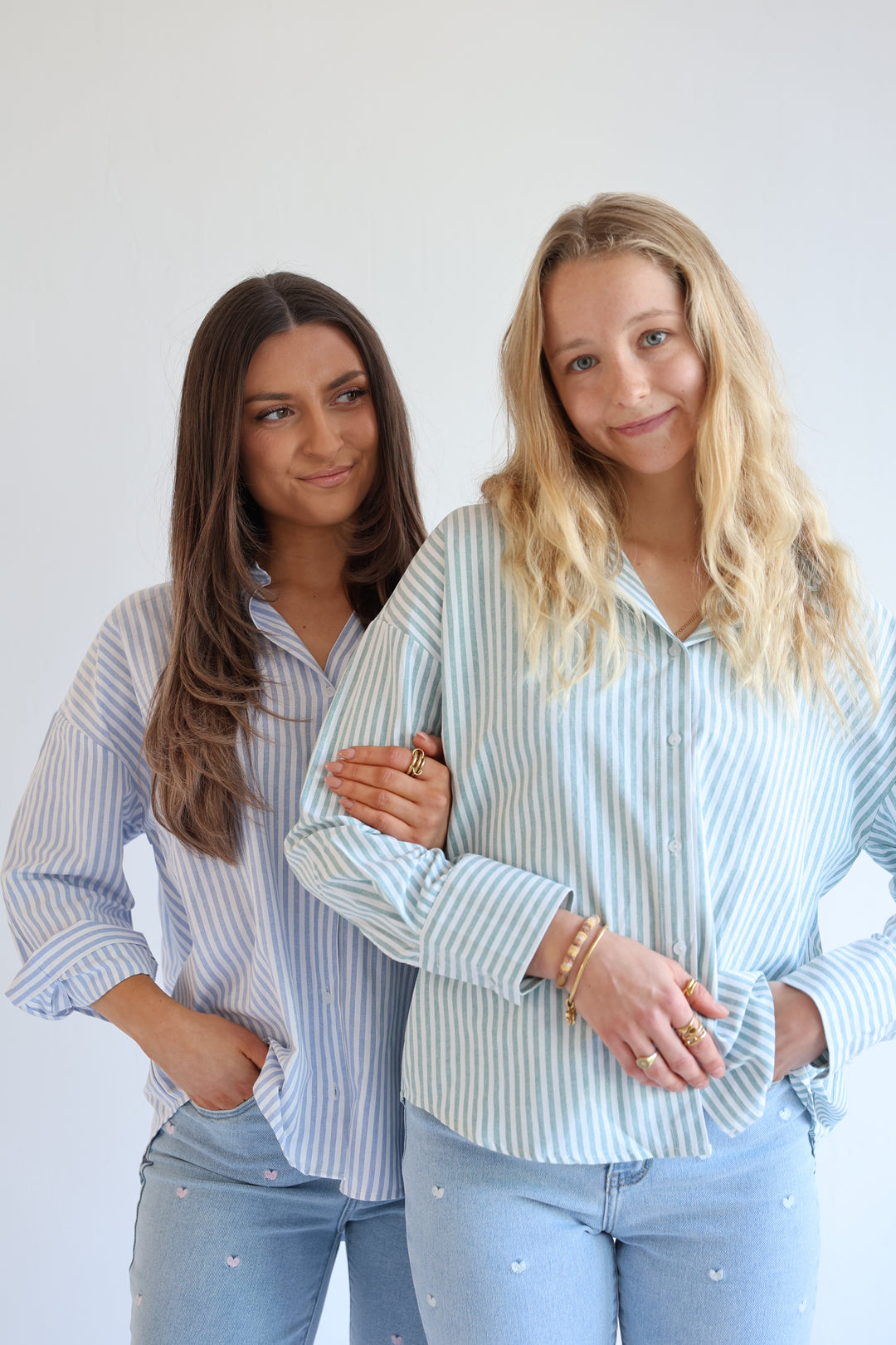Striped Cotton Blouse