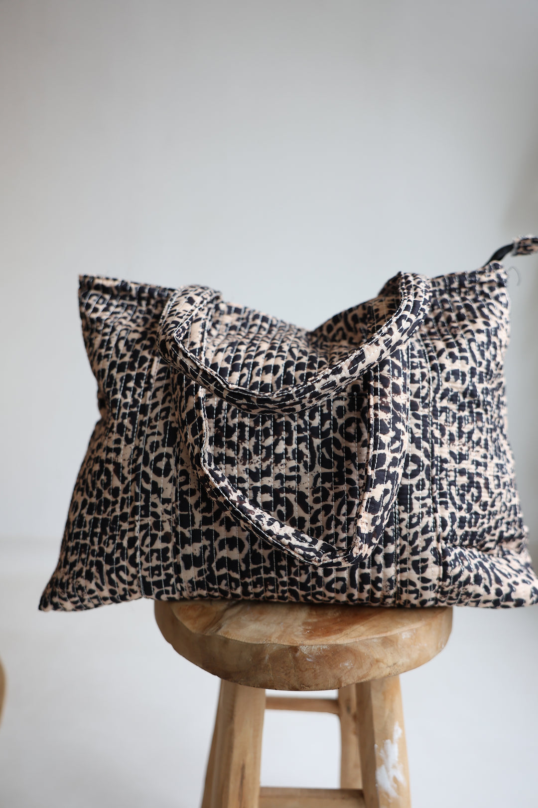 Leopard Print Tote Bag