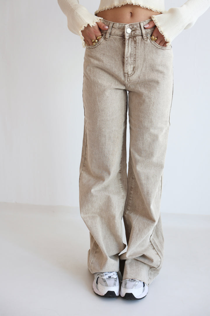 Extra Long Wide Leg Jeans Thessa