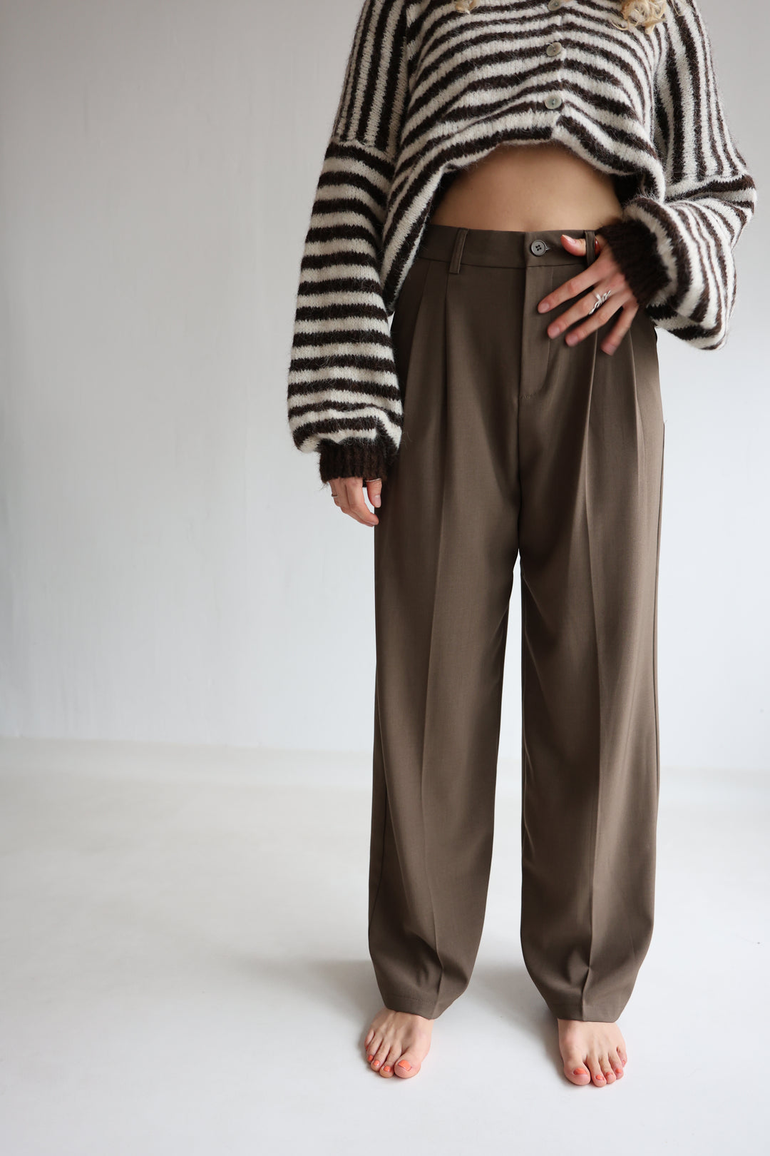 Bundfaltenhose Relaxed Fit