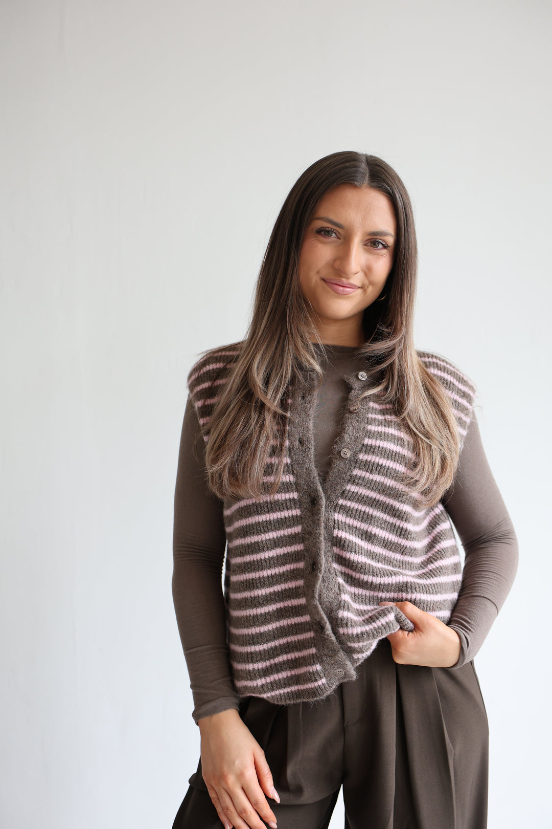 Gestreifte Weste Josephine