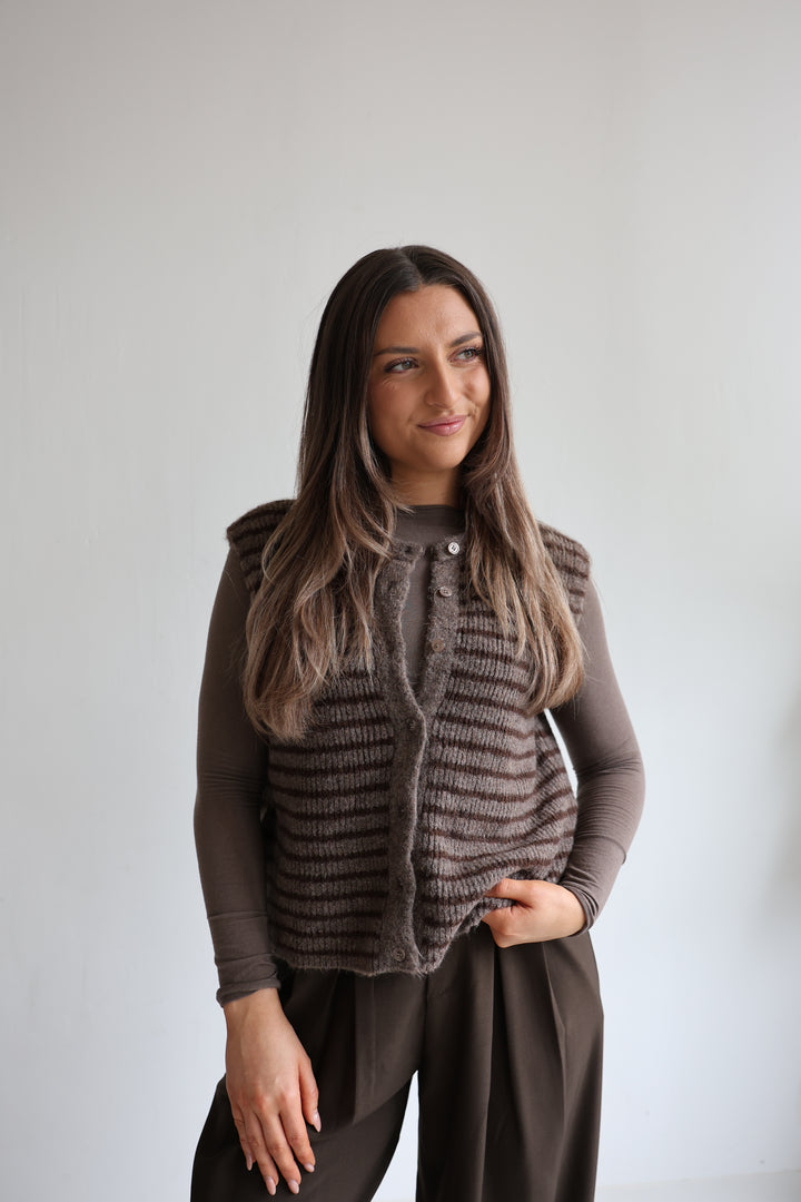 Gestreifte Weste Josephine