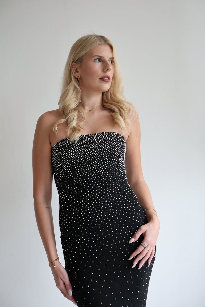 Bandeaukleid Shimmer Rain