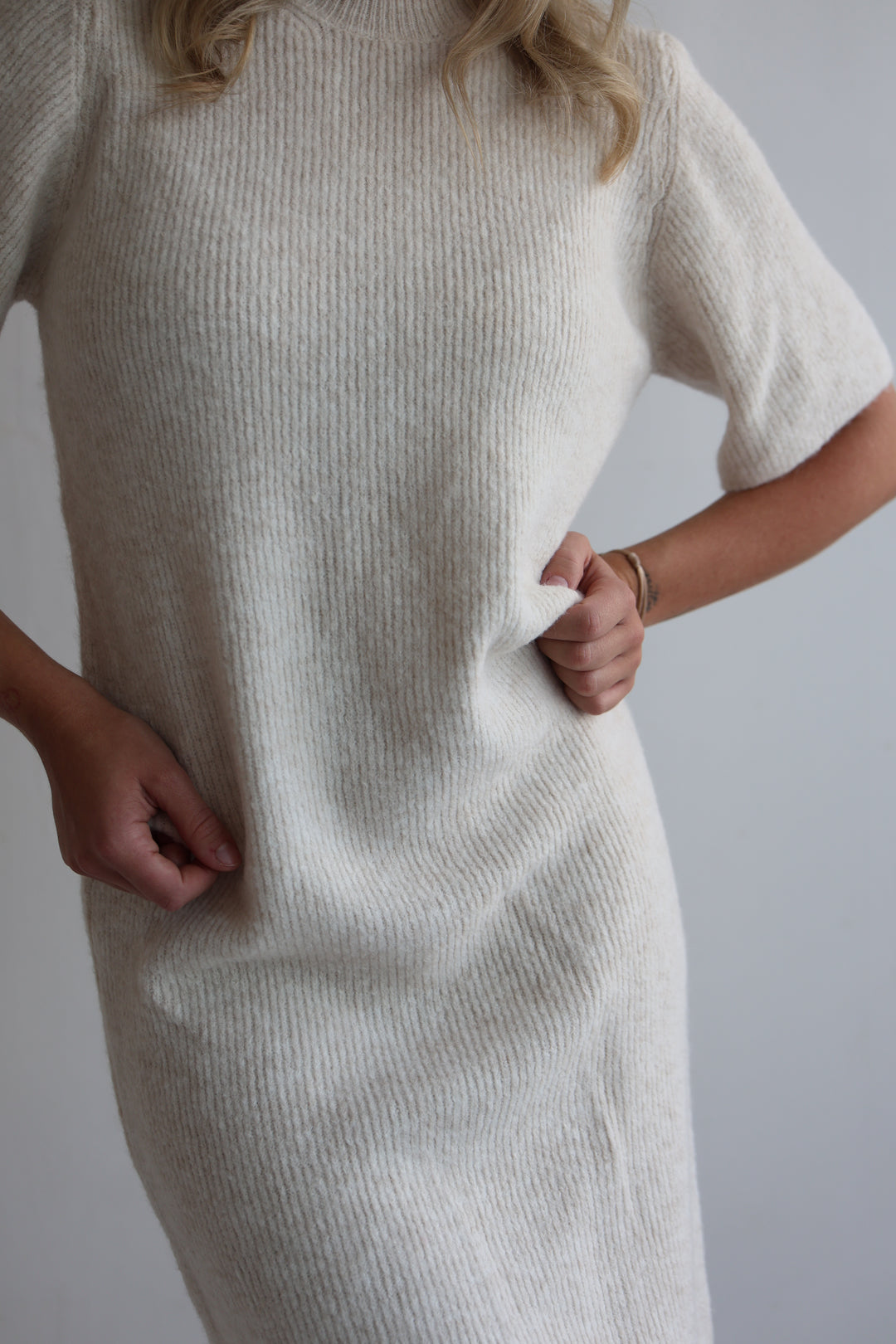 Langes Strickkleid Nuna