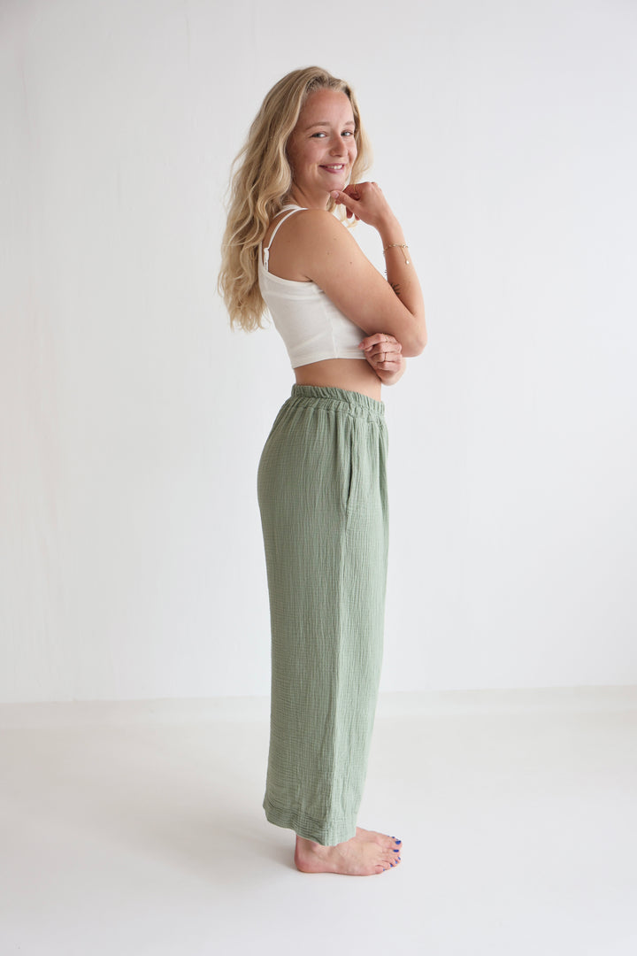 Casual Musselin Pants Petite