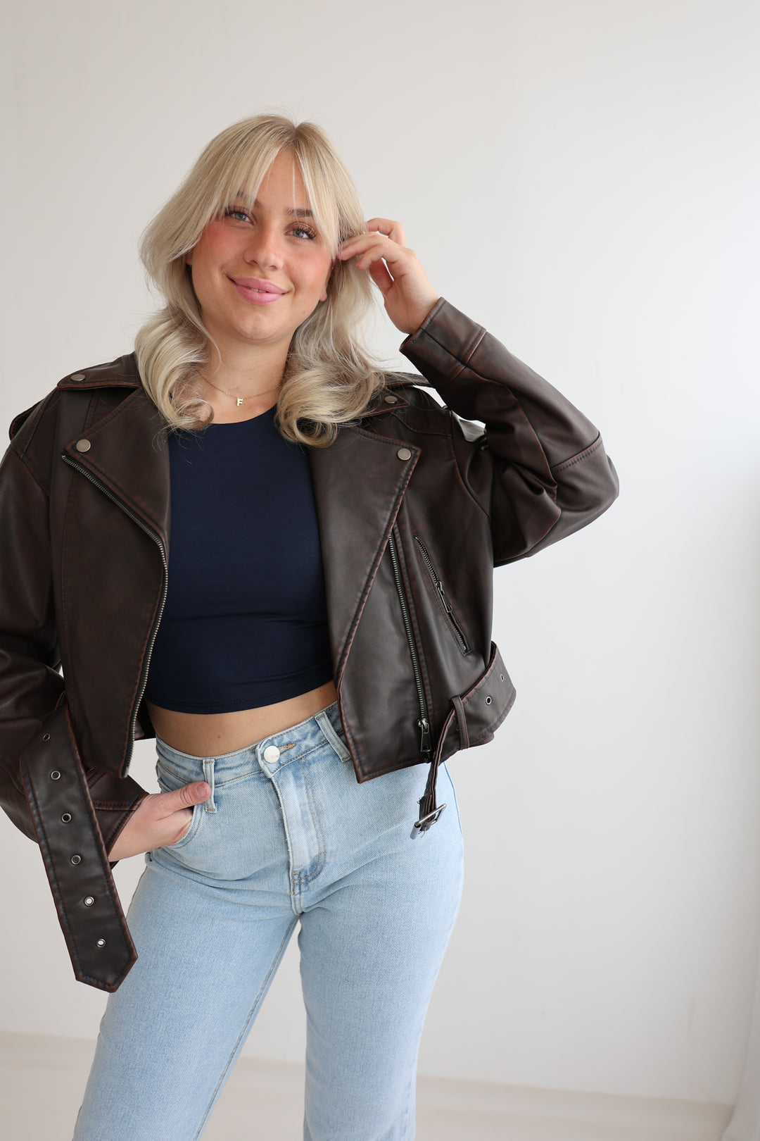 Short Lederjacket Famous