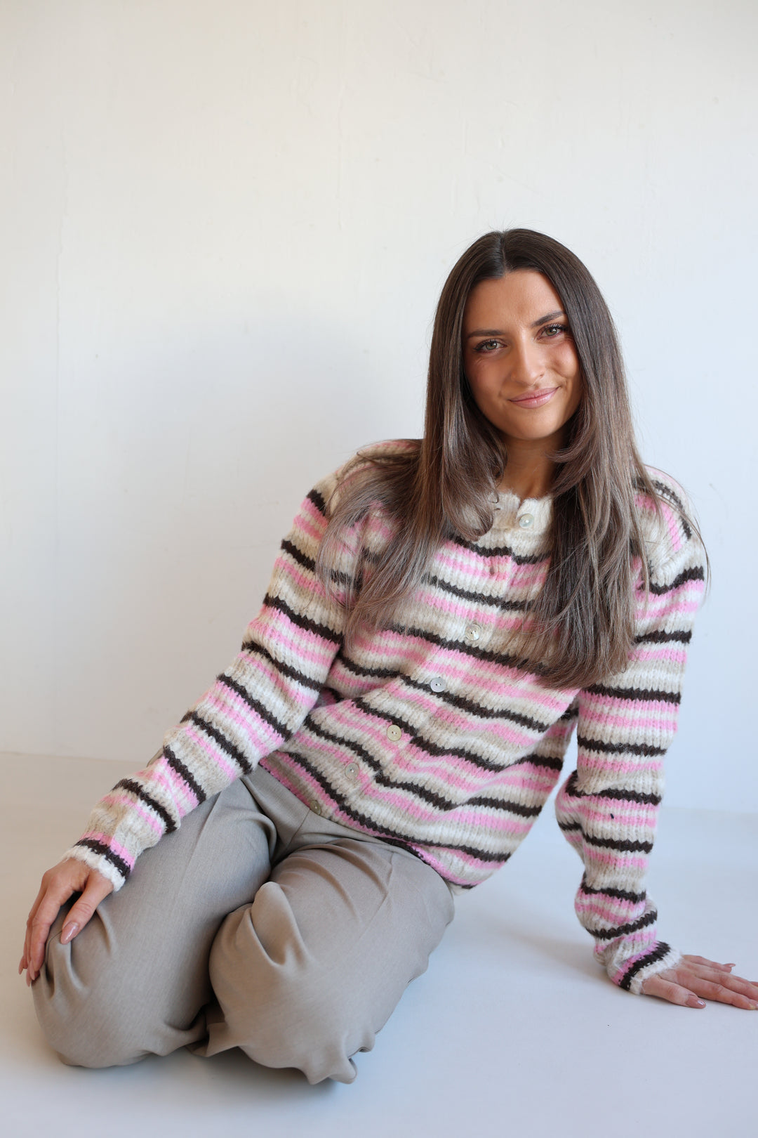 Candy Stripe Cardigan