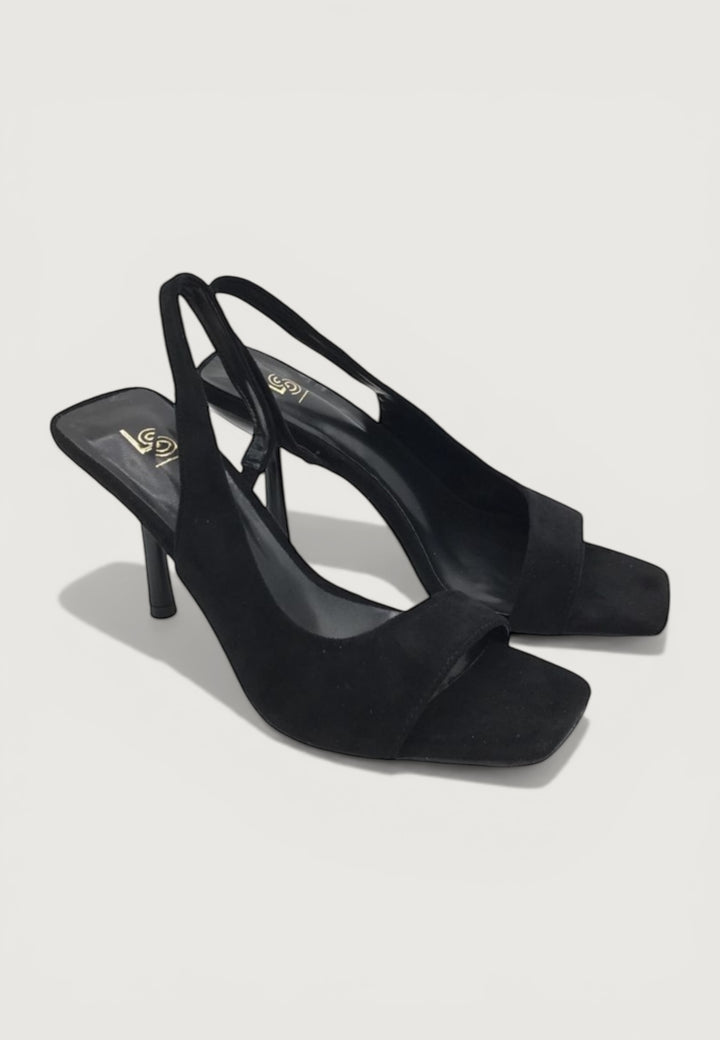 Square Toe Slingback Pumps
