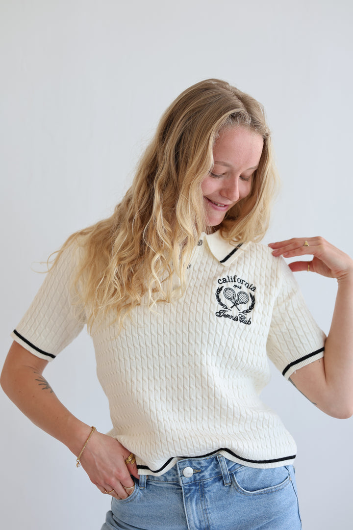 Tennis Club Polo Shirt