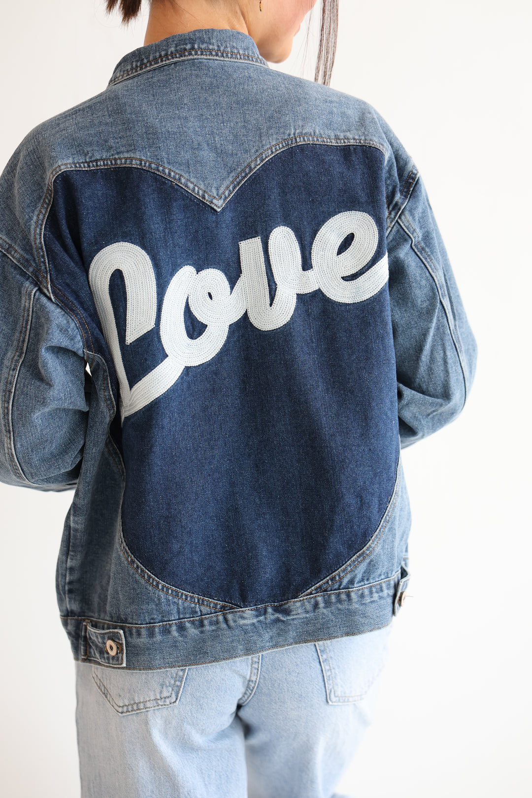 Love Letter Denim Jacket