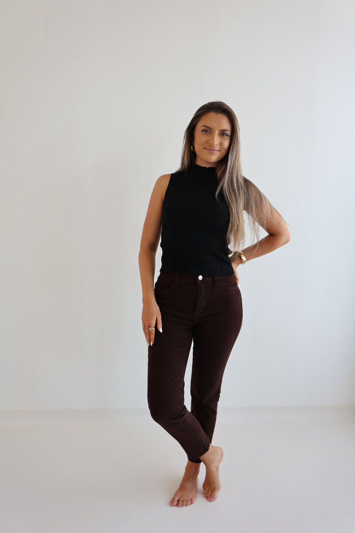 Mom Jeans Mocca
