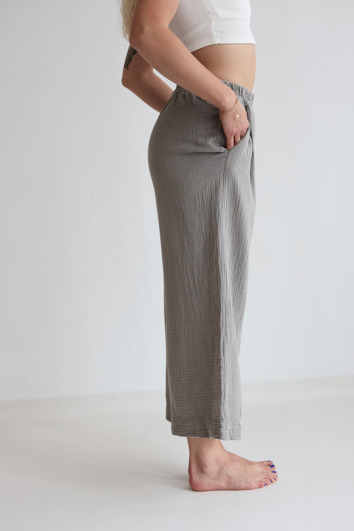 Casual Musselin Pants Petite