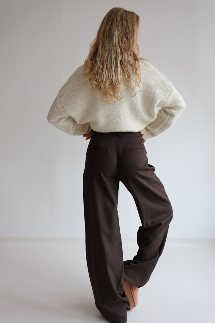 Bundfaltenhose Casual Look