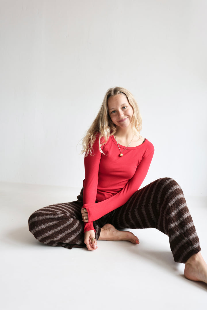 Summer Knit Pants Holly