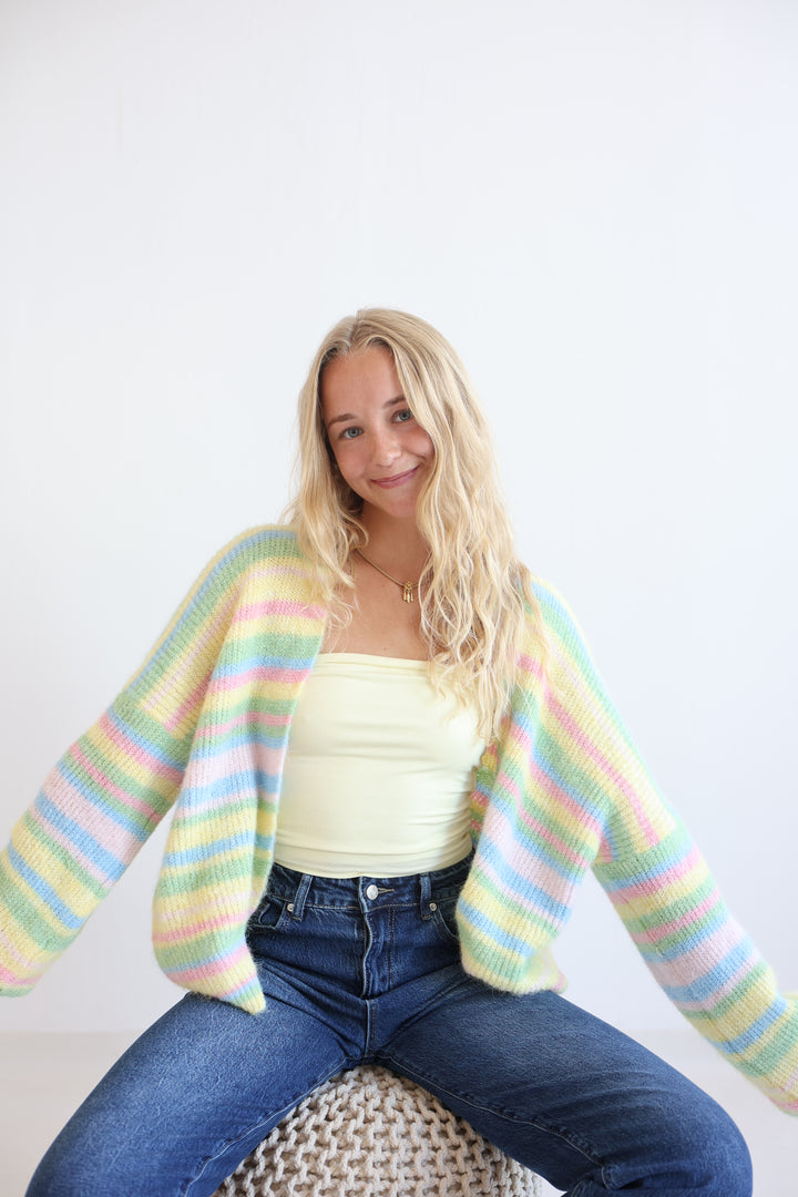 Cotton Candy Cardigan