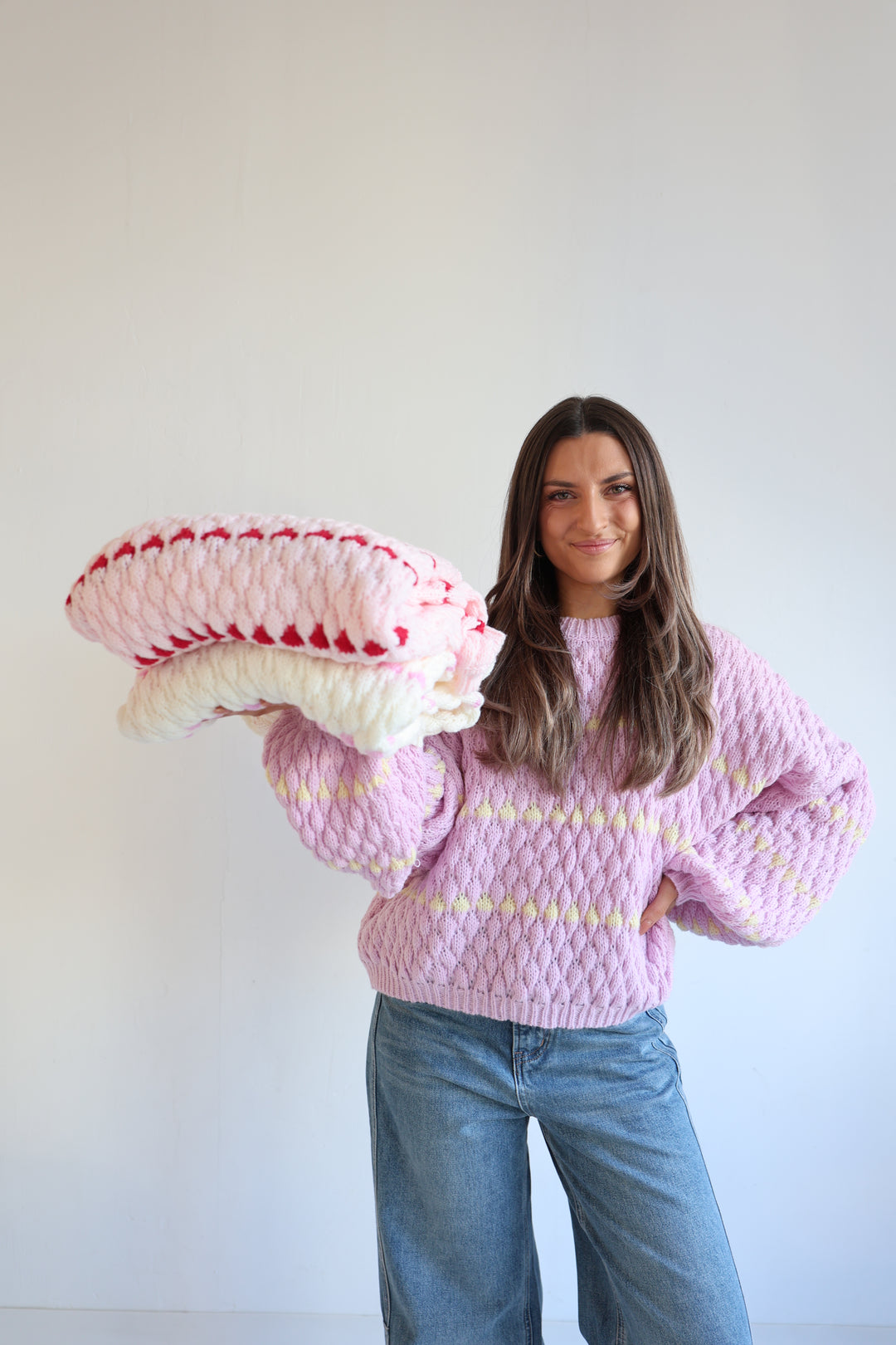 Bubble Knit Pullover