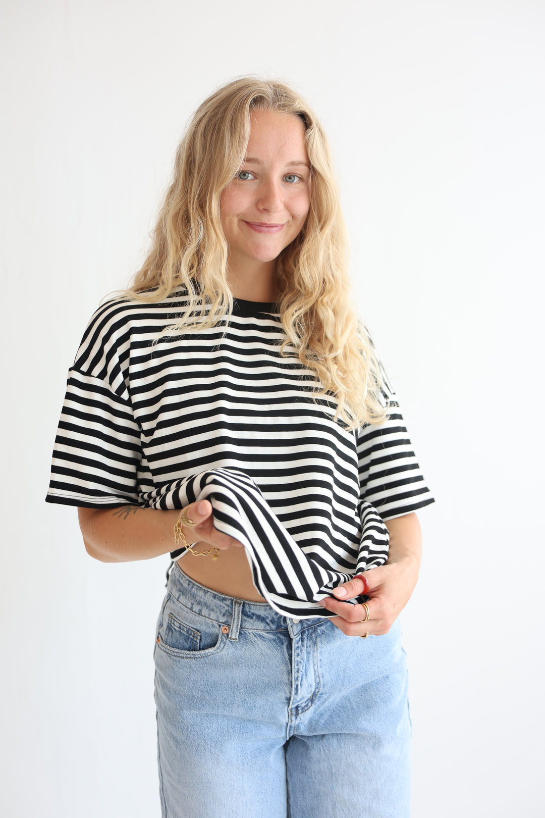 Easy Fit Striped T-Shirt