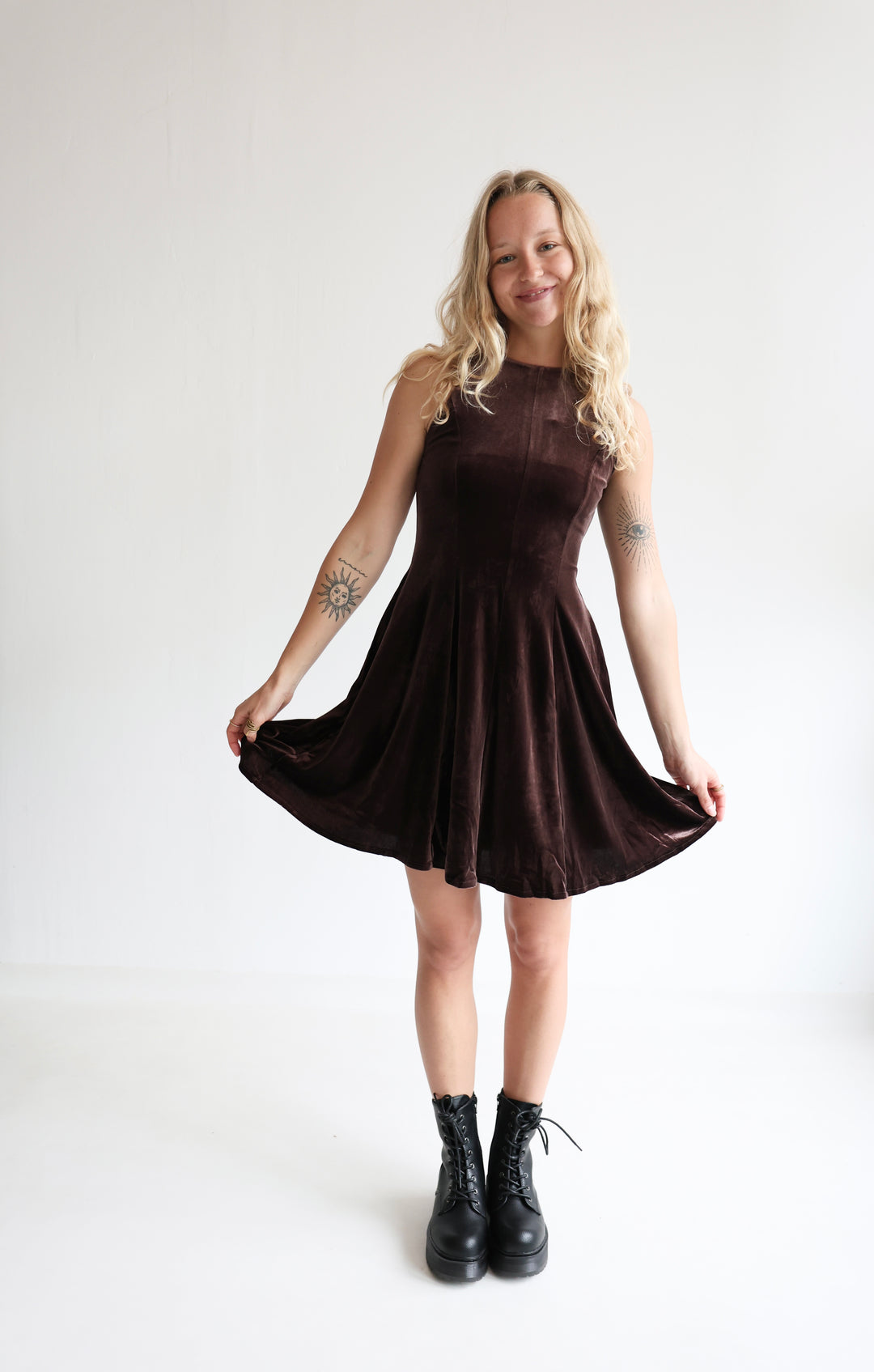 Velvet Edge Dress