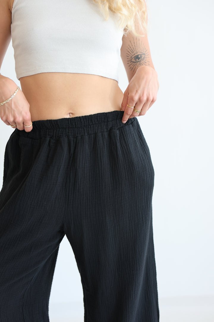 Casual Musselin Pants Petite