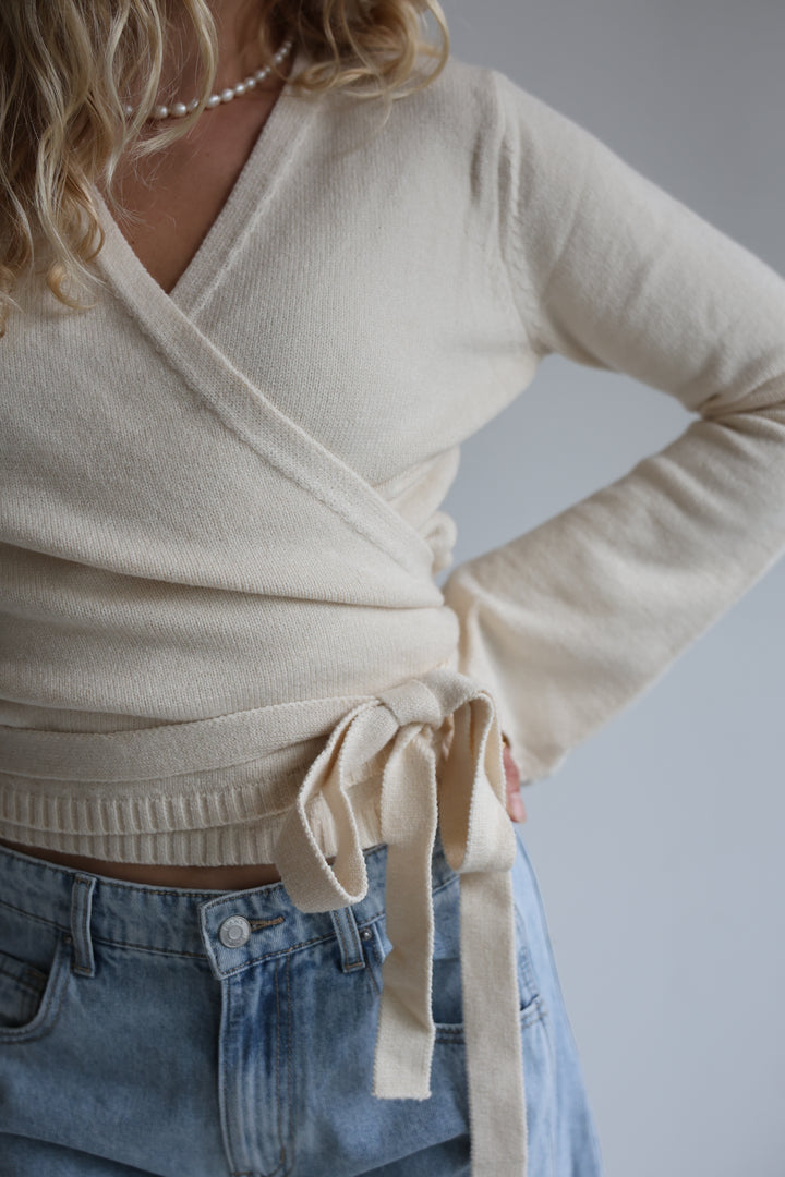 Soft Lounge Wickelcardigan