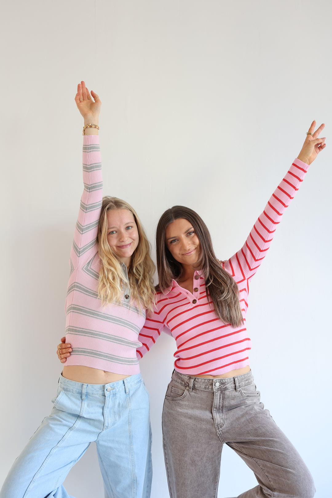 Ripped Polo Longsleeve Nele