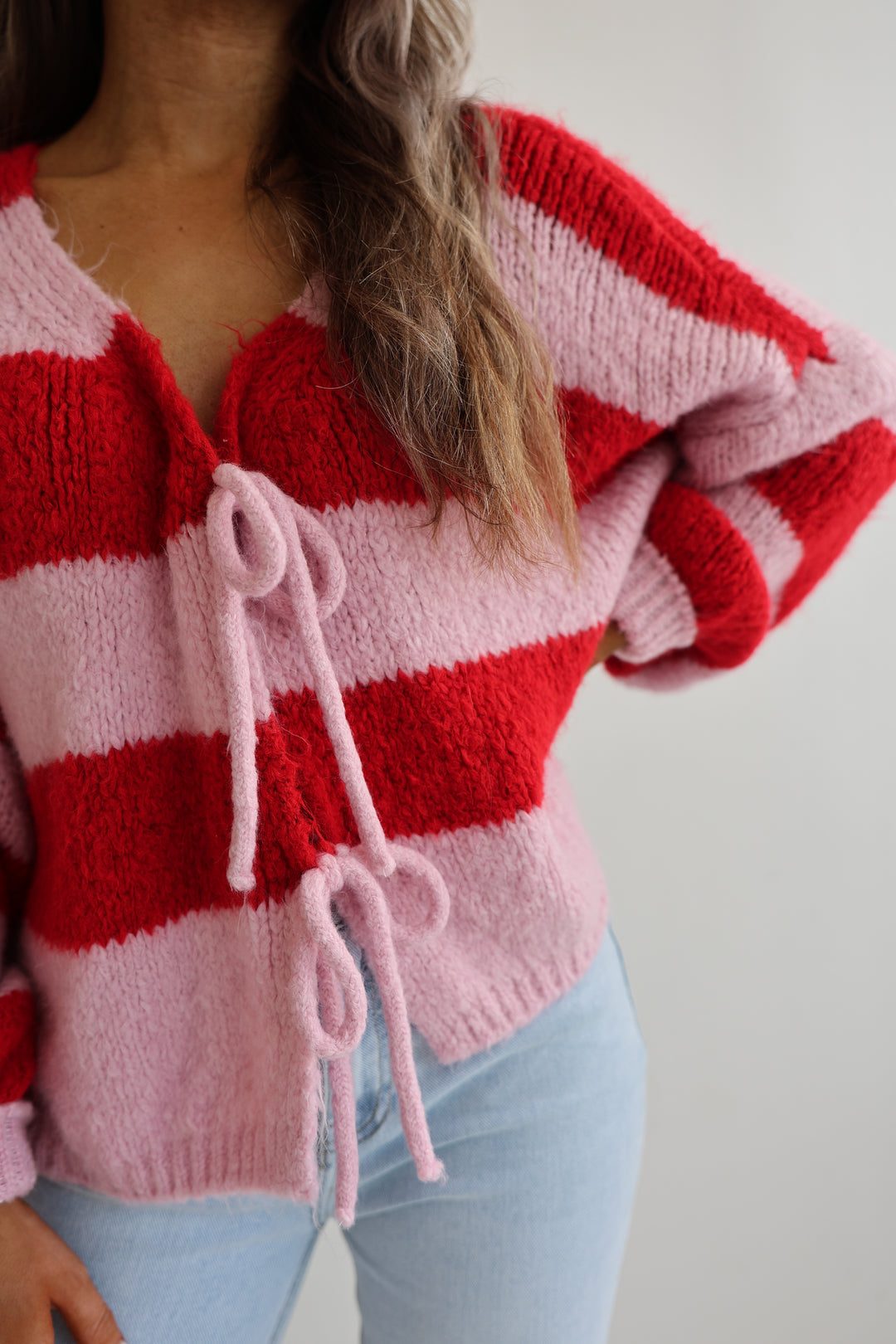 Gestreifter Cardigan Luana