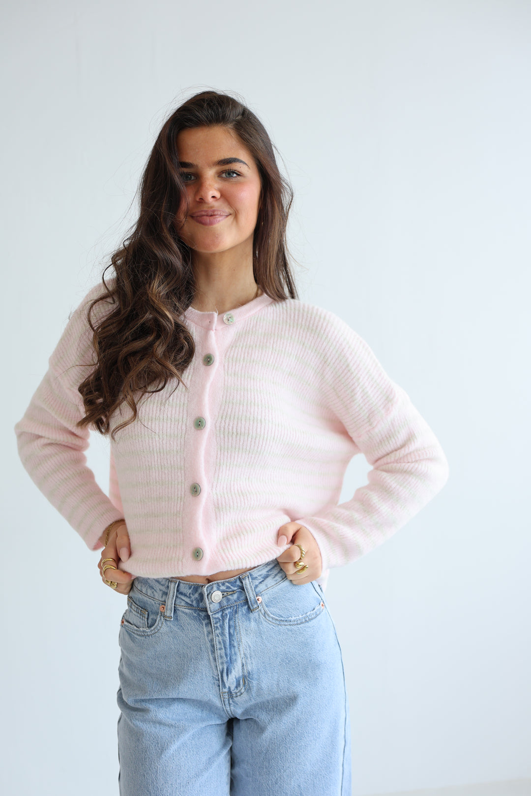 Gestreifter Cardigan Josephine