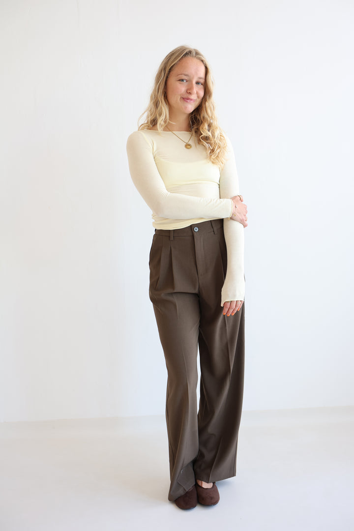 Bundfaltenhose Relaxed Fit