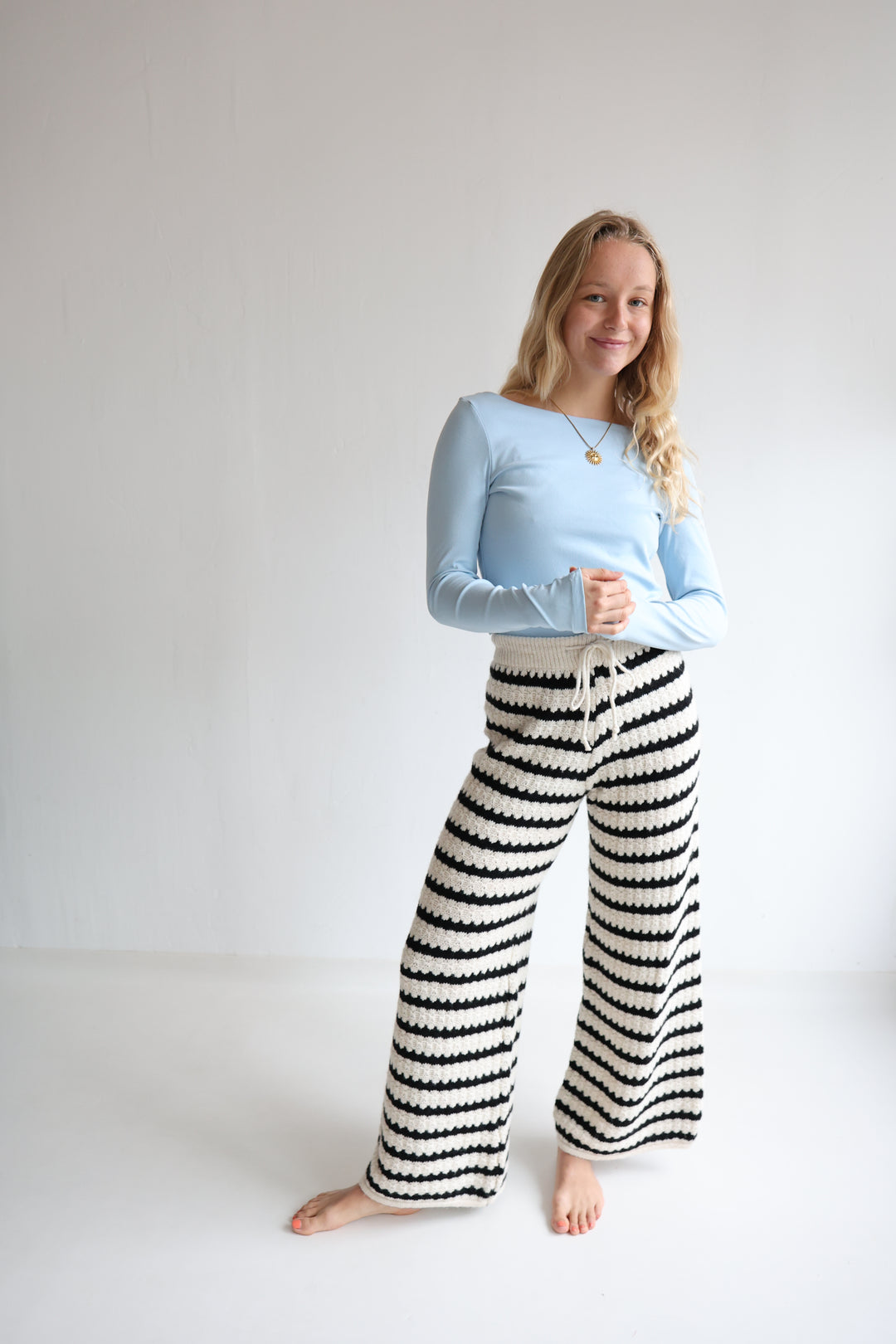 Summer Knit Pants Holly