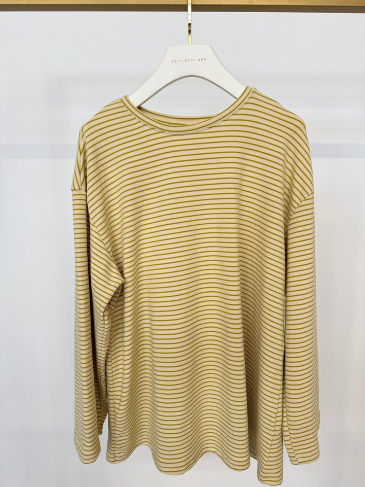 GESTREIFTES LONGSLEEVE STRIPED SOUL LIMETTE GR.S/M (B-WARE)