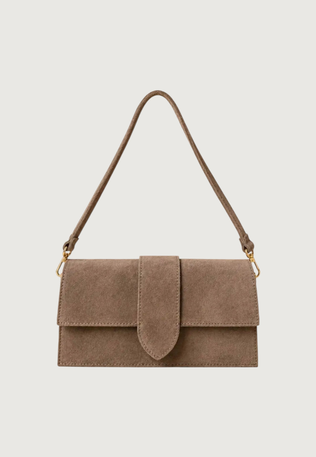 Velvet Edge Shoulder Bag
