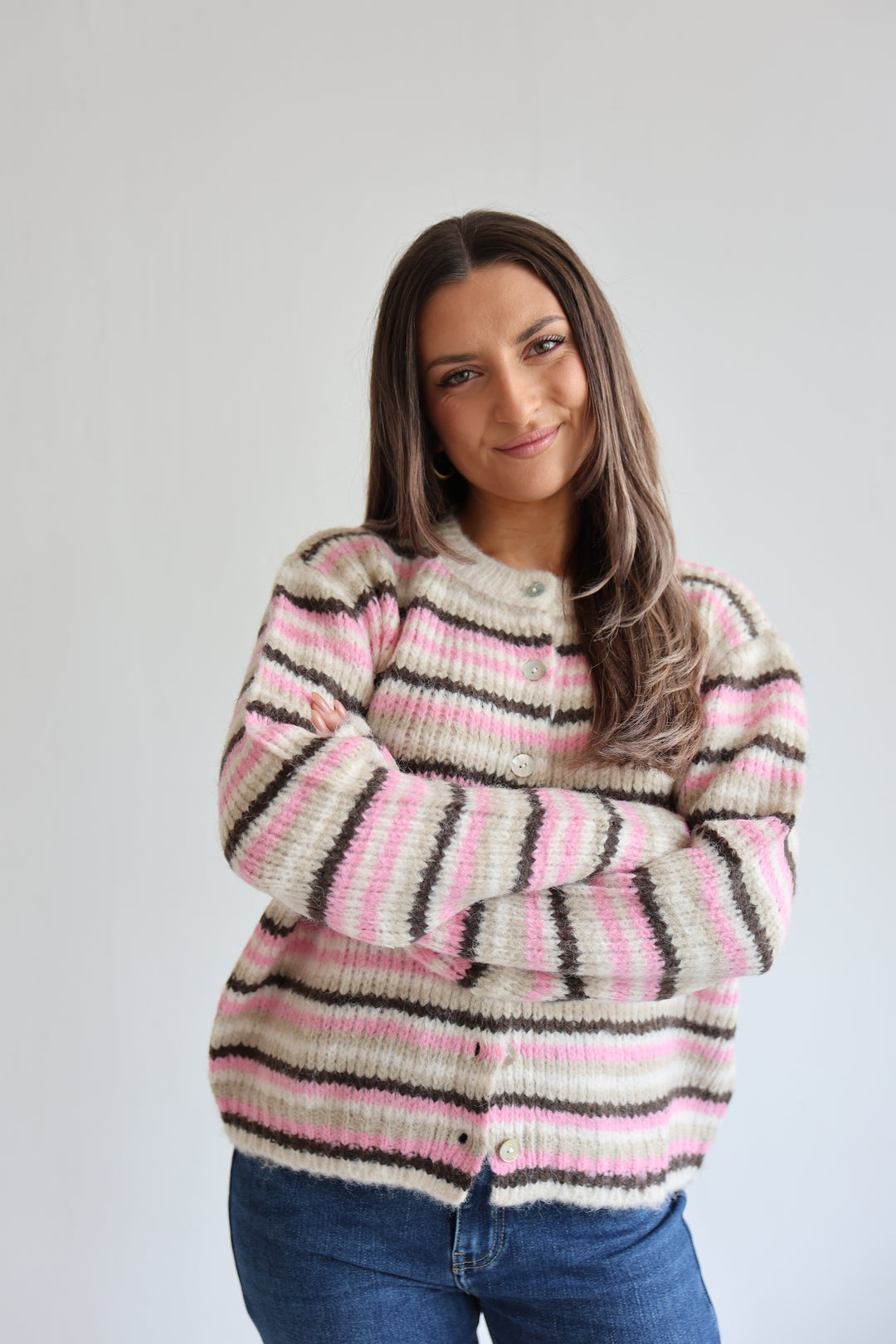 Candy Stripe Cardigan