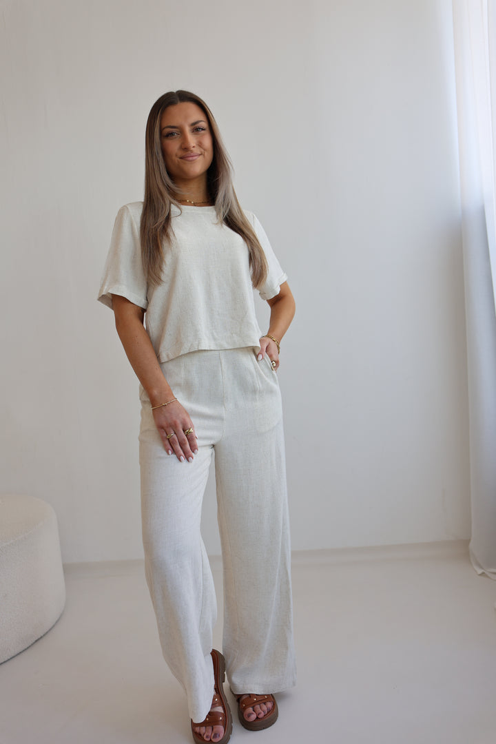 3/4 Leinenhose Leila (240078)