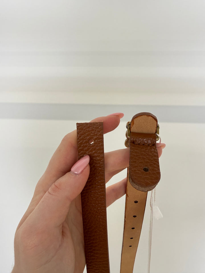 LEDERGÜRTEL CELINA SCHMAL COGMAC (B-WARE)